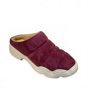 NEW 4CCCCEES women's sanho roll sandals in red